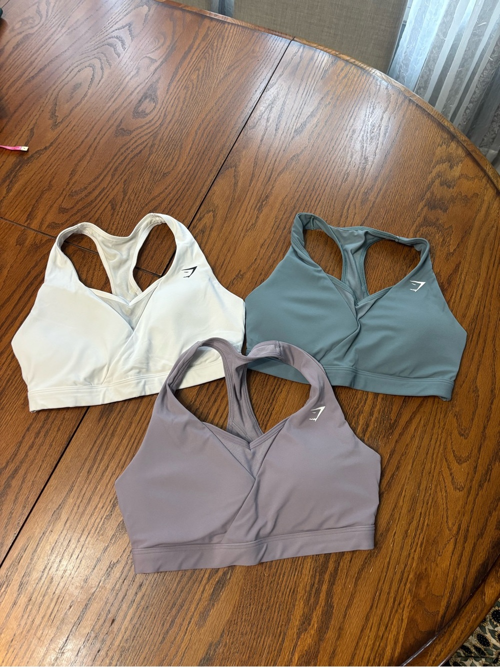 Lot of 3 Gymshark athletic sports bras size S